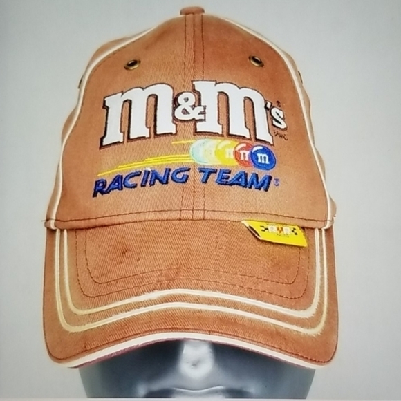 Elliott Sadler #38 Nascar M&Ms Racing Team Hat Size S/M - Picture 2 of 9